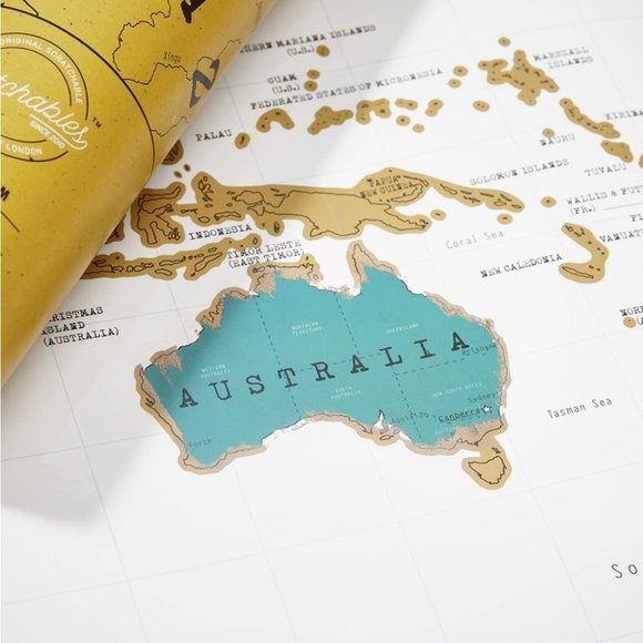 Luckies of London Scratch Map - Picture 4 of 11